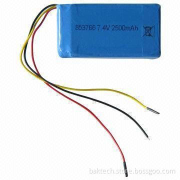 Li-polymer Battery Pack with 7.4V Voltage
